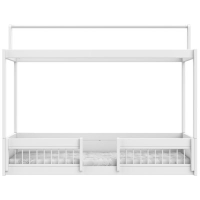 Lit Cabane Montessori 90 x 200 cm - Premium - Blanc
