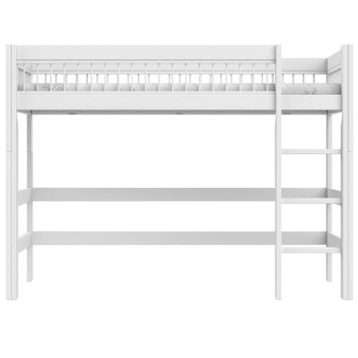 Lit mezzanine 90 x 200 cm mi-hauteur 152 cm - Breeze