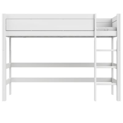 Mid-Height Mezzanine Bed 90 x 200 cm, Height 152 cm - Deluxe