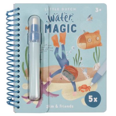 Magic Water Coloring Book - Jim & Friends