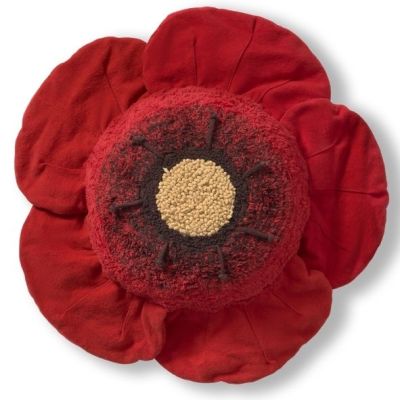 Coussin de sol Coquelicot - Rouge