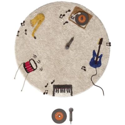 Tapis Lavable Musique - 140 cm