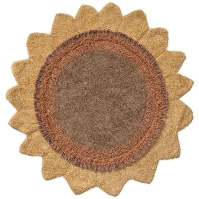 Washable Rug Sunflower - 120 cm