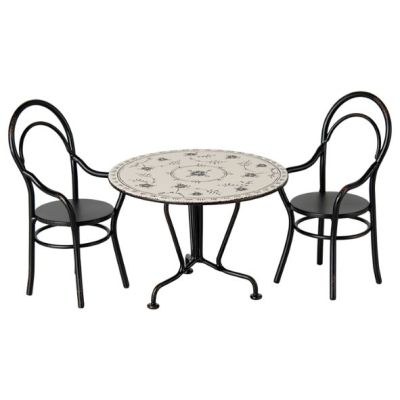 Table & Chaises - Maison Lapin - Noir