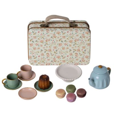 Service à thé "Petit plaisir de l'après-midi" - Maison Souris - Merle