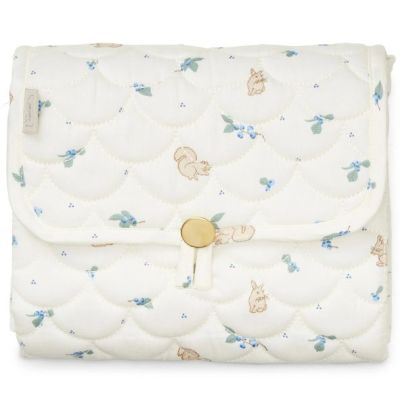 Travel Changing Mat - Quilted - Bluberries