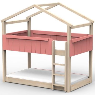 Star Light Convertible Floor Bunk House Bed 120 x 190 cm