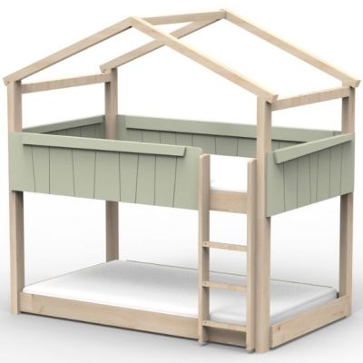 Star Light Convertible Floor Bunk House Bed 120 x 200 cm