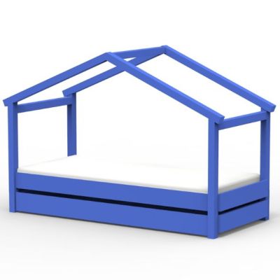 Star Light Convertible House Bed with Trundle Drawer 120 x 200 cm