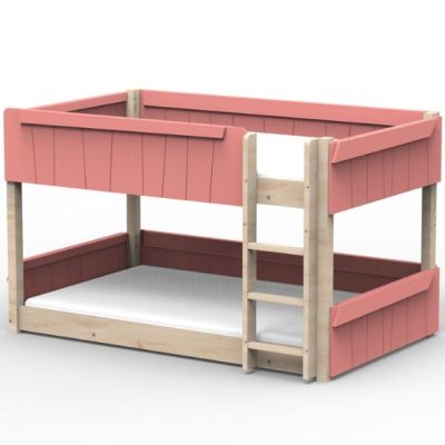 Star Light Montessori Convertible Floor Bunk Bed 120 x 200 cm