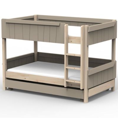 Star Light Convertible Bunk Bed with Trundle Drawer 120 x 190 cm