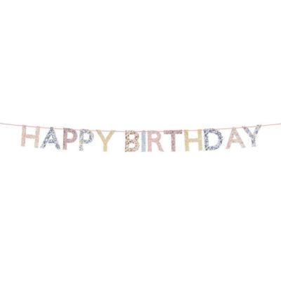 Guirlande Happy Birthday - Liberty
