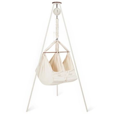 Bundle Classic - Hamac bébés Jumeaux suspendu à ressorts - Moteur Original - Nature / Crème