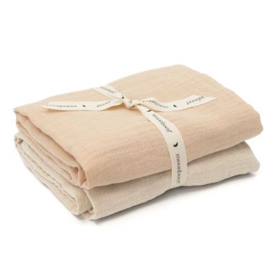 Set de 2 petits langes - Mix Rose