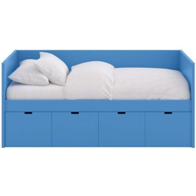 Box Day Bed with 4 Drawers - 90x190cm