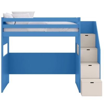 XL Loft Bed - Staircase - 90x190cm