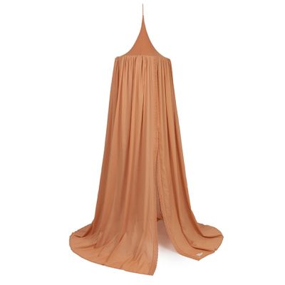 Ciel de lit voile Vera Dentelle - Sienna Brown