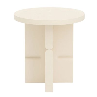 Noon Stool / Side Table - Ivory