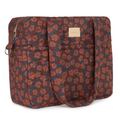 Hyde Park Changing Bag - Poppies Maroon
