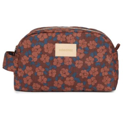 Hyde Park Toiletry Bag - Poppies Maroon
