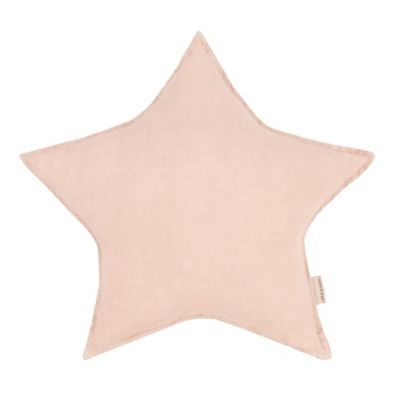 Star Cushion - Linen Powder Pink