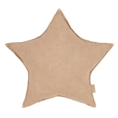 Star Cushion - Linen Sesame