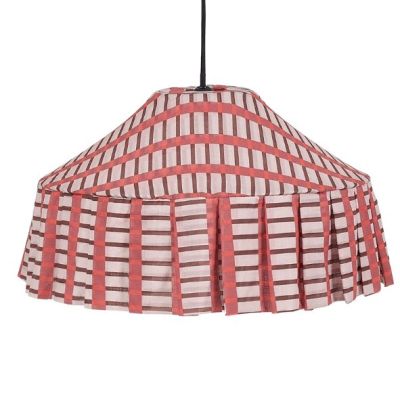 Nicole Lampshade - 50 cm - Mosaic Brown / Purple