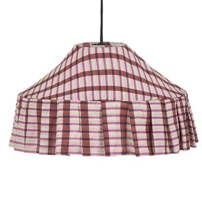 Nicole Lampshade - 50 cm - Mosaic Red / Brown