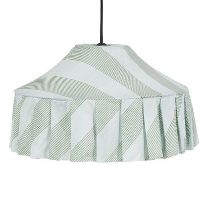 Nicole Lampshade - 50 cm - Stripes Green