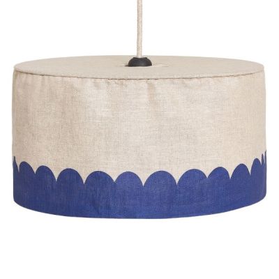 Vibes Lampshade - 40 cm - Linen Blue