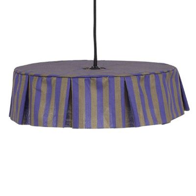 Vibes Lampshade - 40 cm - Stripes Indigo