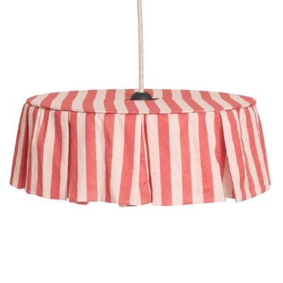 Vibes Lampshade - 40 cm - Stripes Red