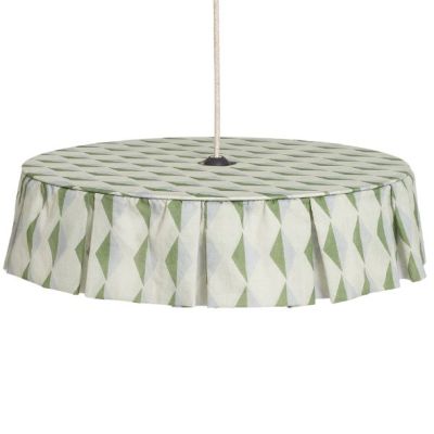 Vibes Lampshade - 50 cm - Harlequin Green / Blue
