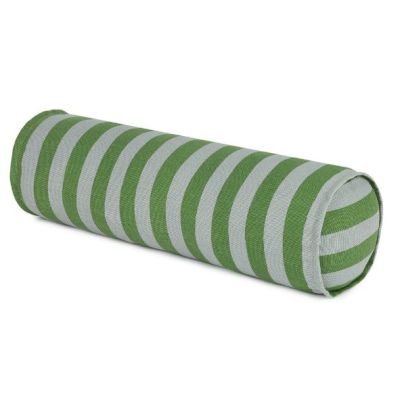 Coussin traversin Vibes - Rayures Vert / Bleu