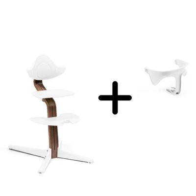 Nomi® Chair - Walnut + Baby Set - Color options