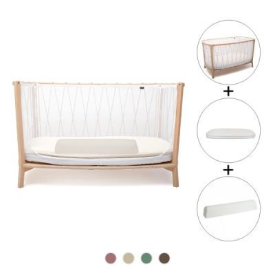 Kimi Baby Bed 66 × 120 cm + Mattress + Bed Rail