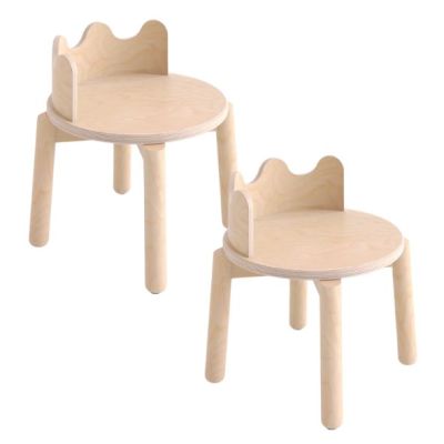 Chaises Moss - Lot de 2 - Bouleau