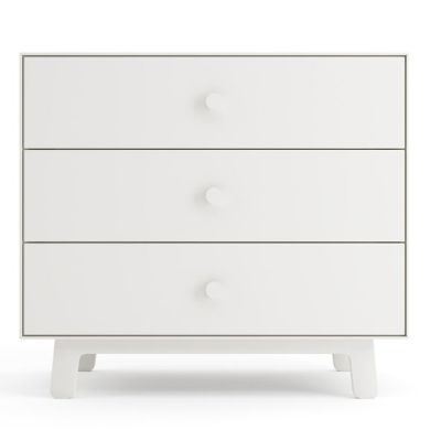 Commode Merlin 3 tiroirs - Sparrow - Blanc