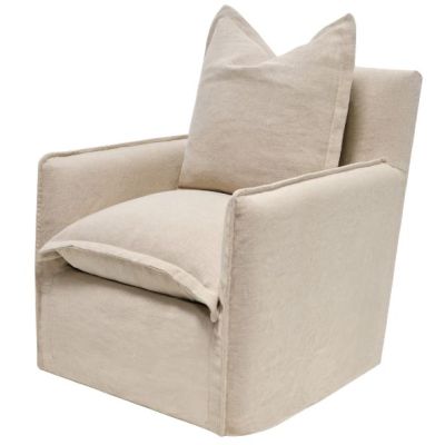 Fauteuil d’allaitement pivotant et berçant Margot - Sable