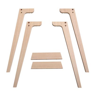 Pieds de bureau Wood - H. 72,6 cm