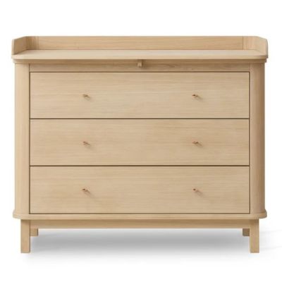 Commode à langer 3 tiroirs Wood - Chêne