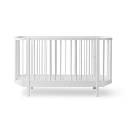 Lit bébé évolutif Wood - Blanc