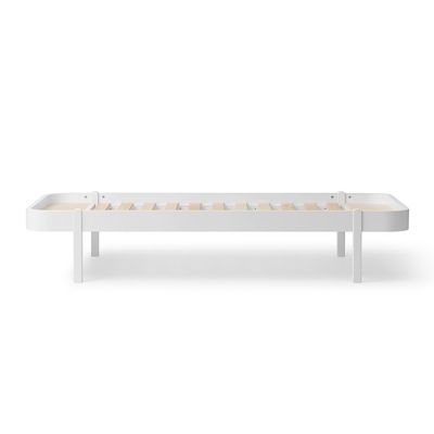 Lit Wood Lounger 90 x 200 - Blanc