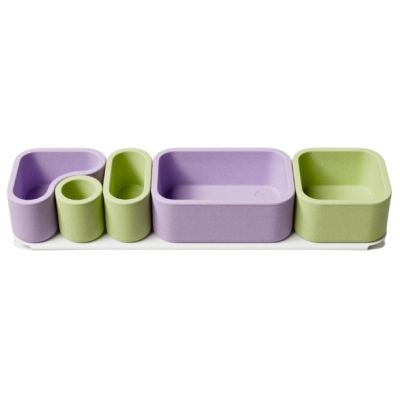 Étagère murale avec bacs de rangement - 88 cm