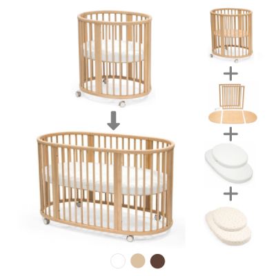 Sleepi™ V3 Crib & Bed Bundle – Mattresses Included