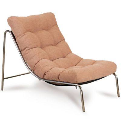 Fauteuil Lounge De Luxe - Tuscany / Chrome