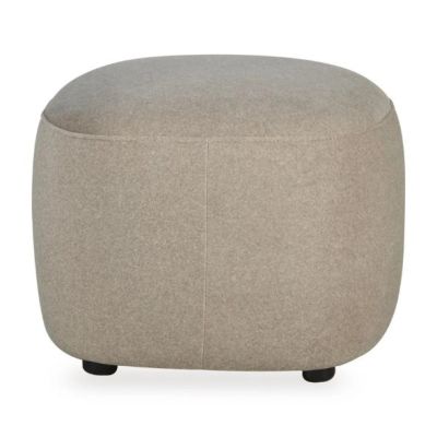 Repose-pieds Ottoman pour fauteuil Gomi - Mohair Latte