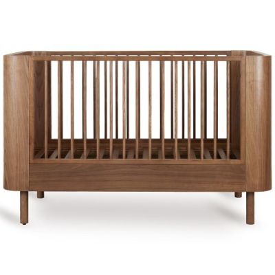 Lit bébé évolutif Yume 70 x 140 cm - Noyer