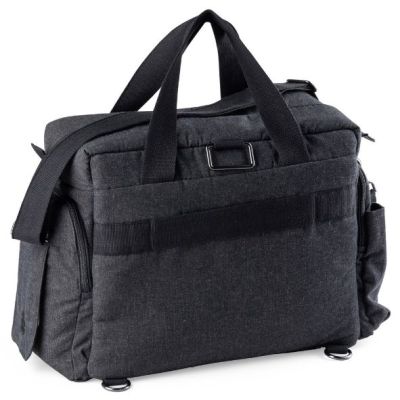 Wickeltasche On-the-go - Dunkelgrau Meliert