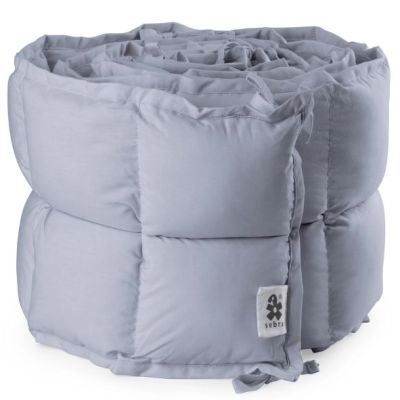 Tour de lit en kapok - 360 cm - Bleu Poudré